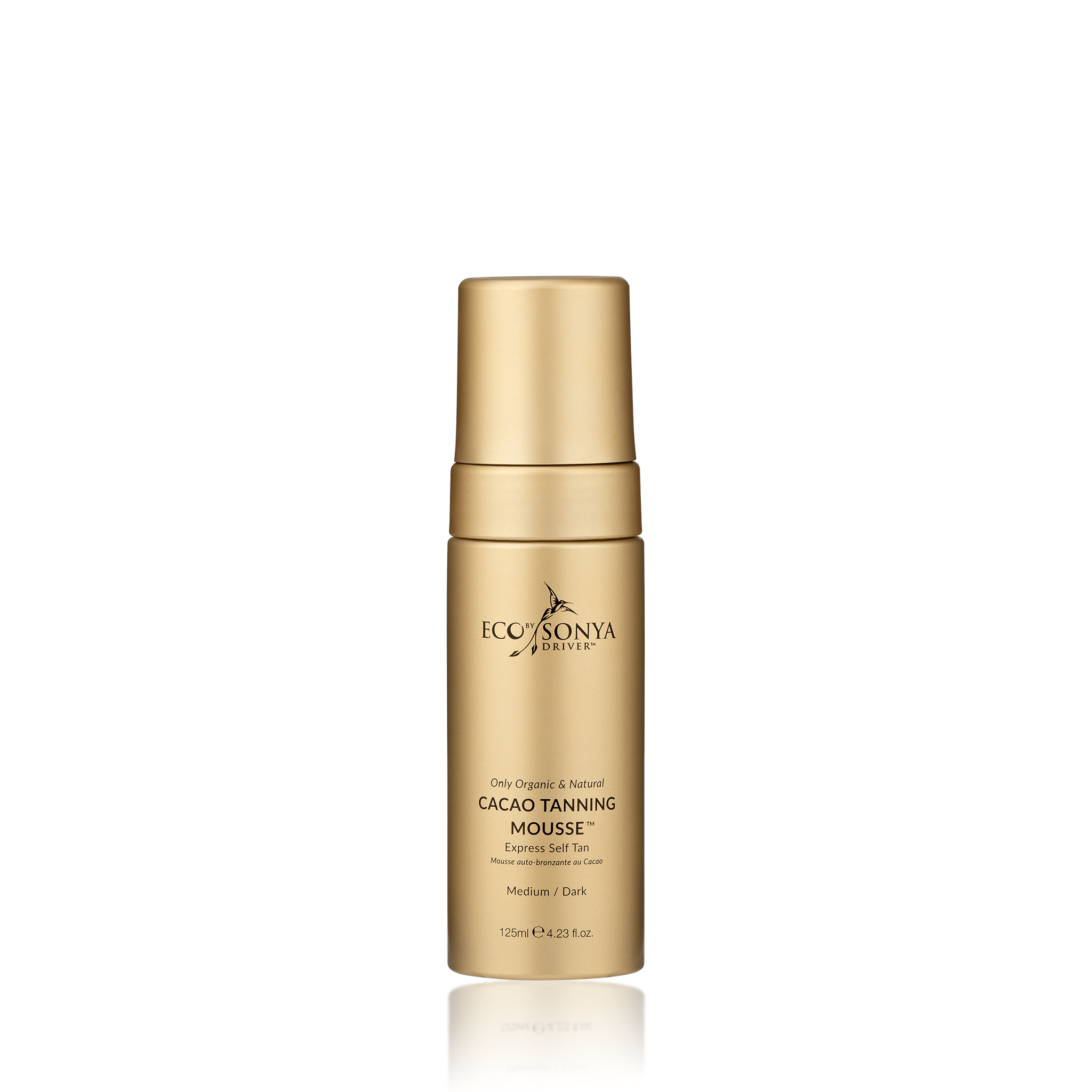 Cacao Tanning Mousse - Eco By Sonya Driver organic natural sunless tanning foam